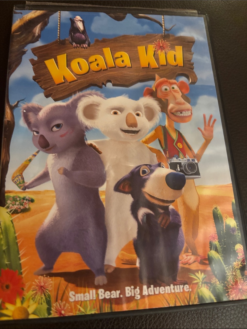 DVD animated family adventure movie Koala Kid.